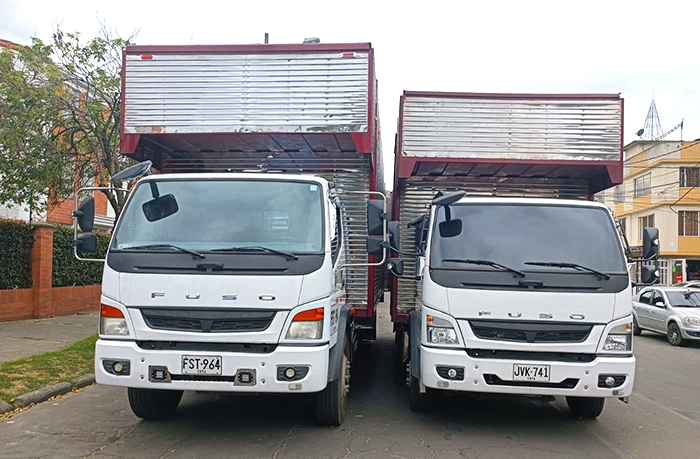 Camiones de Mudanzas en Bogota